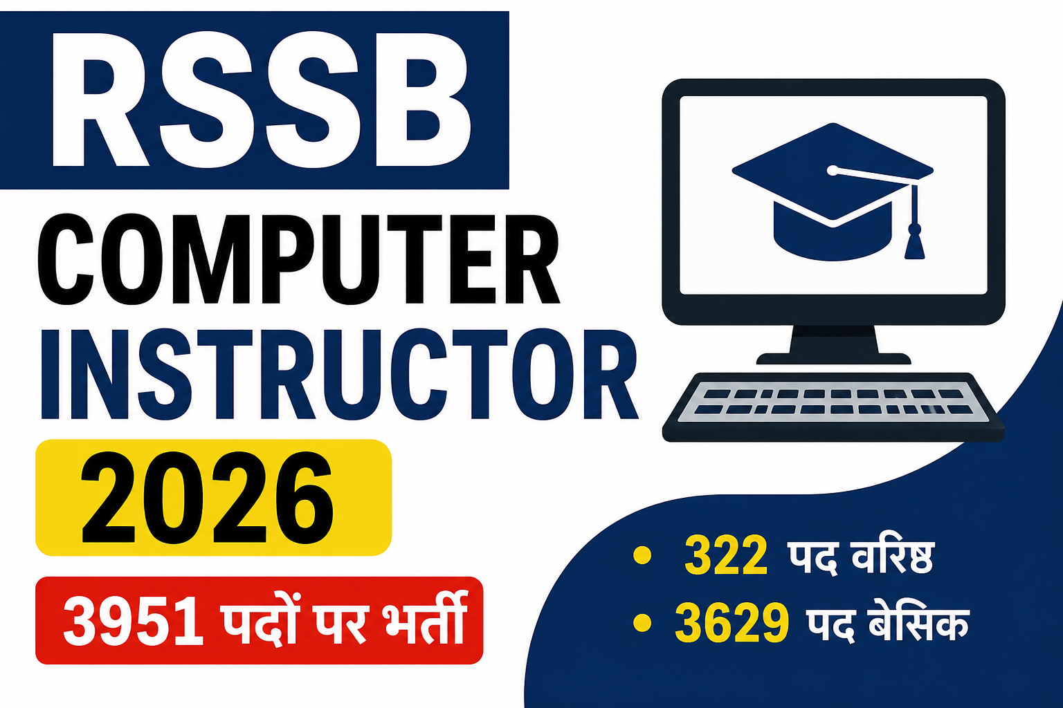 RSSB Computer Instructor 2026
