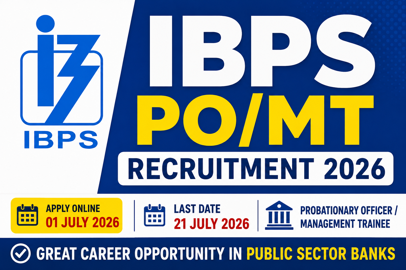 IBPS PO/MT Recruitment 2026