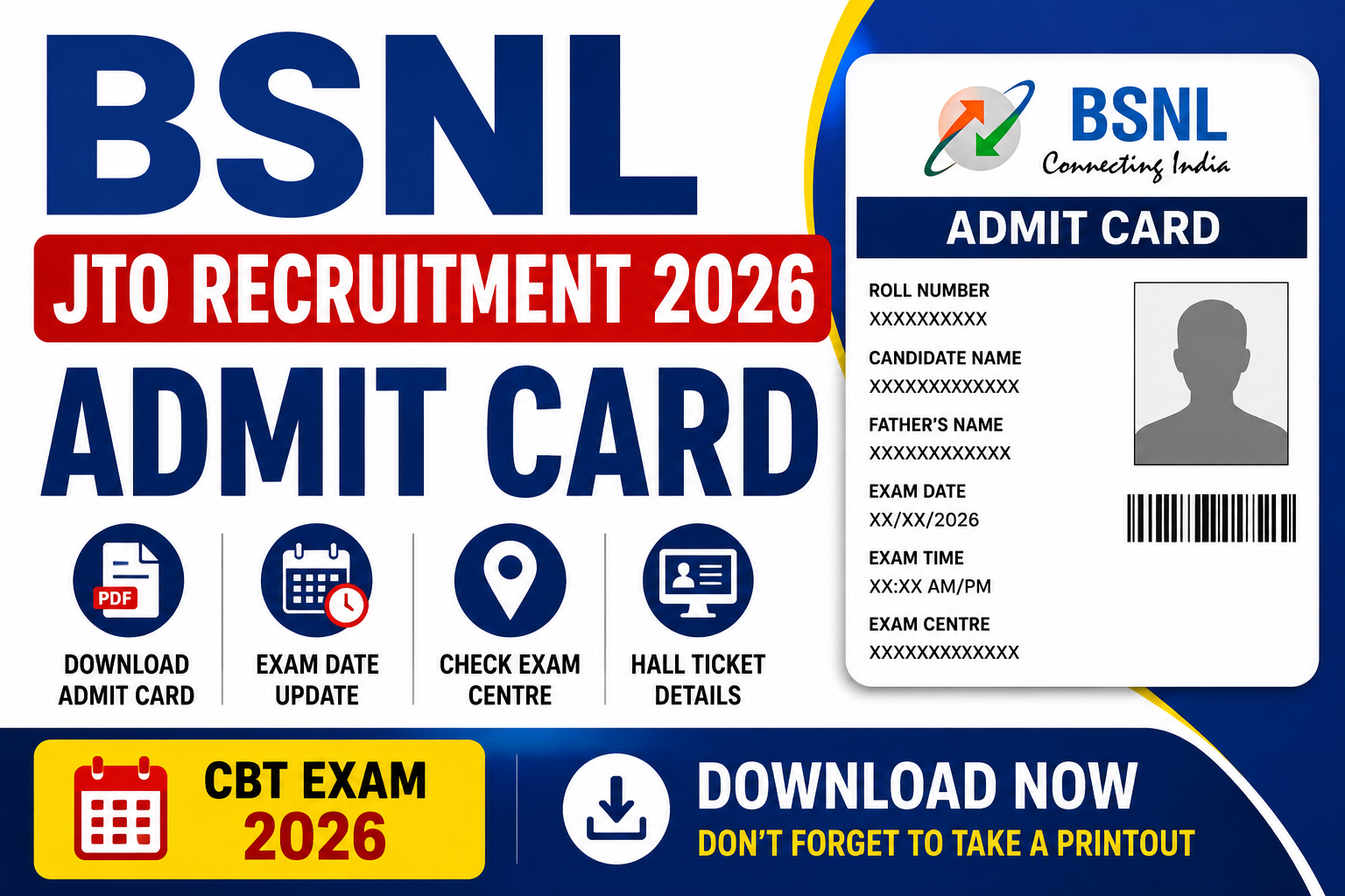 BSNL JTO Recruitment 2026
